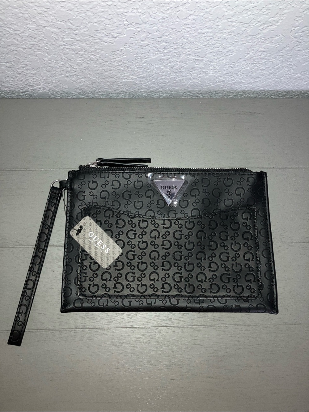 Guess Black Wristlet